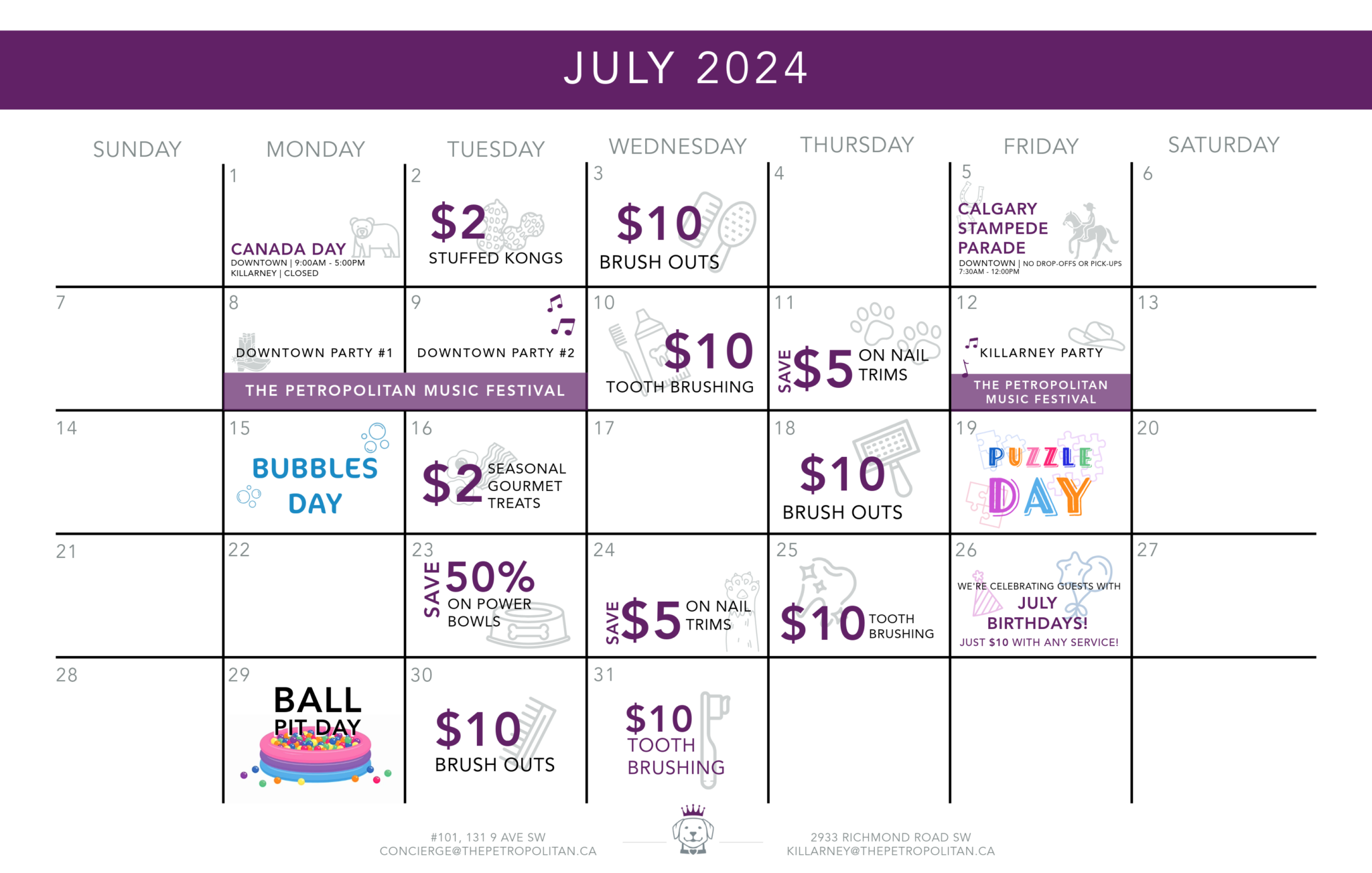 Event and Savings Calendar-1-July '24